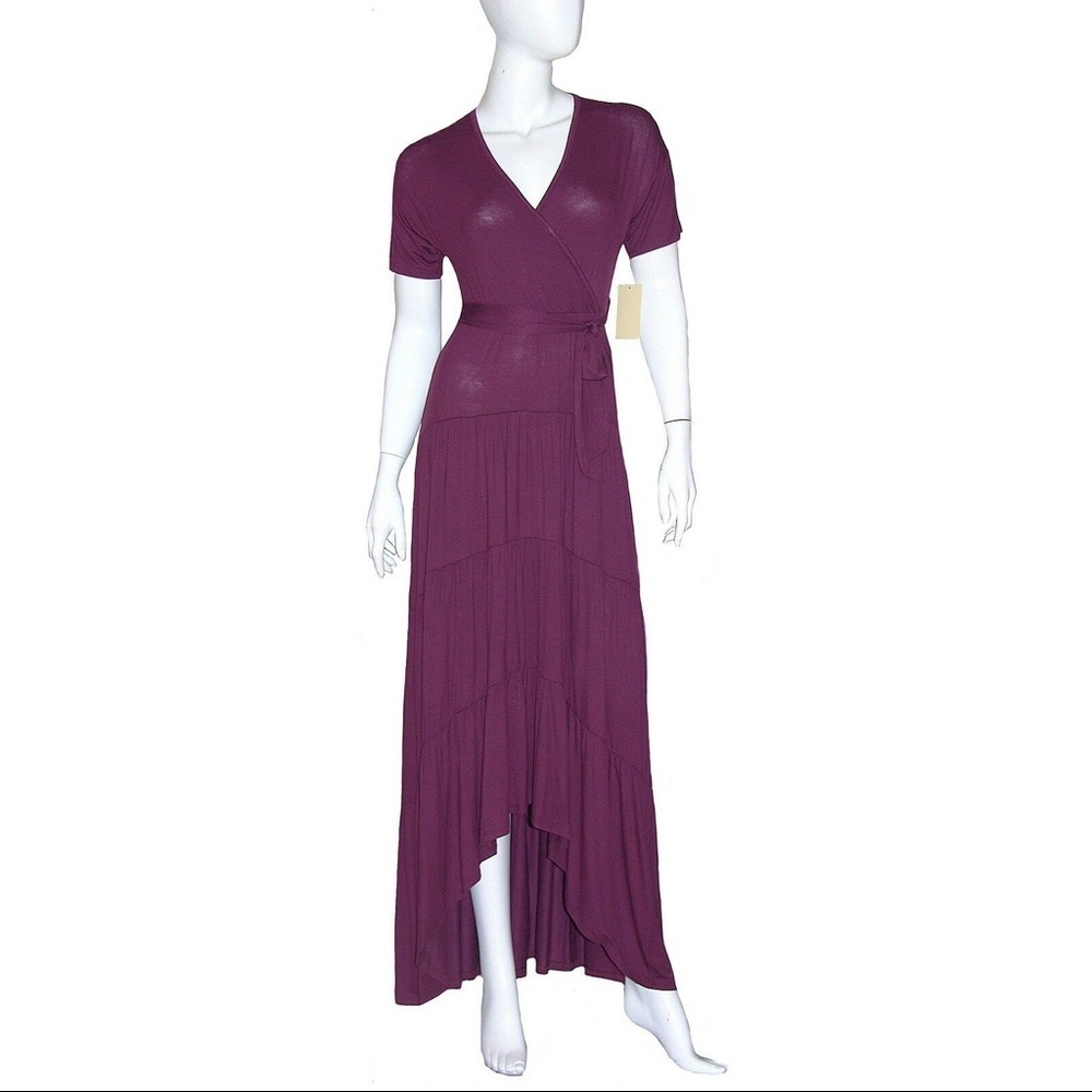 Lovappella Maxi Dress NWT Small Wine Burgundy
